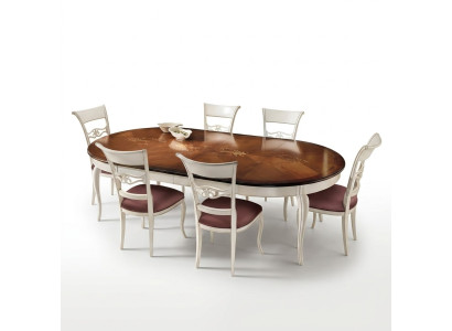 Table r classique Table en bois Table baroque Rococo Salle à manger Table à manger royal Tables