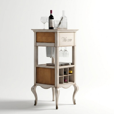 Bar à domicile armoire de bar table de bar étagère range-bouteilles armoire à vin armoire de luxe vitrine