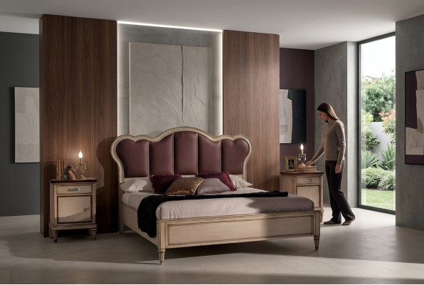 Lit Lit double Chambre Lits Mobilier de lit Vaccari cava Giovanni Lits neufs