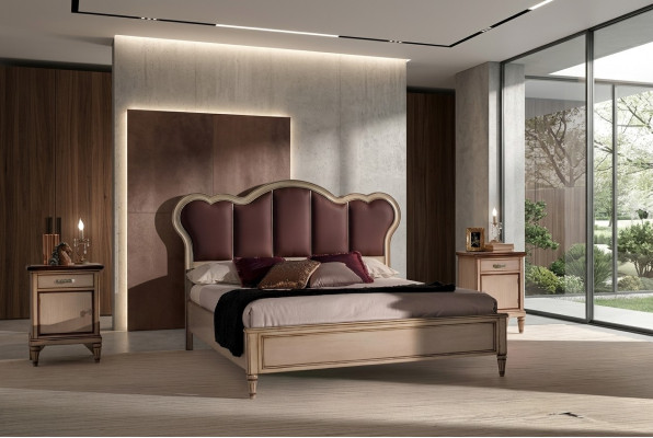Lit Lit double Chambre Lits Mobilier de lit Vaccari cava Giovanni Lits neufs