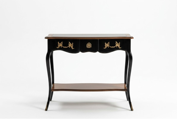 Table de console Consoles Tables Mobilier Console en bois Téléphone Serviteur Italien