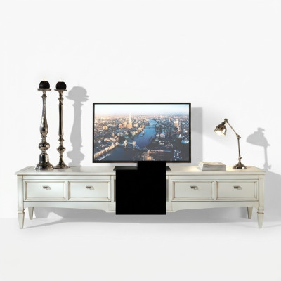 Coffre de serviteur Table télévision Affichage LED Armoire de salon Buffet de 220cm Nouveau