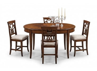 Chaises de salle à manger en bois fauteuil de luxe marron fauteuil de salon mobilier de salon nouveau
