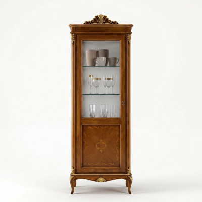 Meuble de salon Bahut Vitrine Armoire vitrée Bahut de salle à manger Armoires en bois Meubles