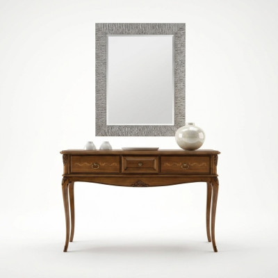Consoles Table de chevet Chambre Table d'appoint Design moderne Mobilier Bois marron