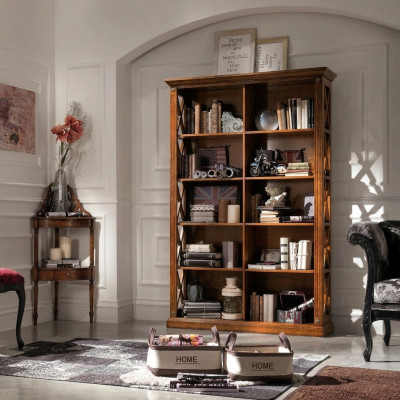 Bibliothèque Armoire Étagère Bois massif Meubles Vitrine Mobilier de bureau Armoires neufs