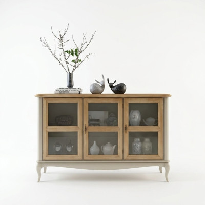 Commode Salon Commodes Tiroirs Bois Buffet Armoire Armoires Massif