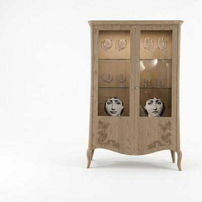 Salon Buffet Armoire vitrée Vitrine Buffet de salle à manger Armoires en bois Mobilier
