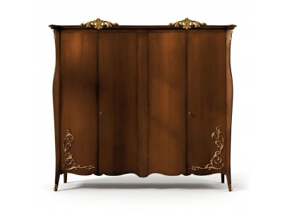Armoire Armoire Armoire en bois Chambre Mobilier massif Italie Bois massif