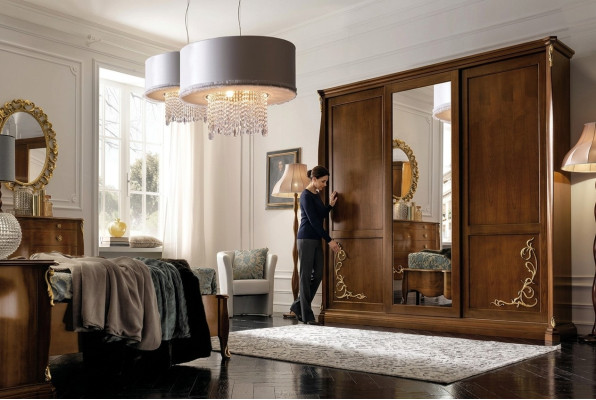 Conception de garde-robe Armoires à vêtements Miroir Mobilier Salon Vaccari cav giovanni