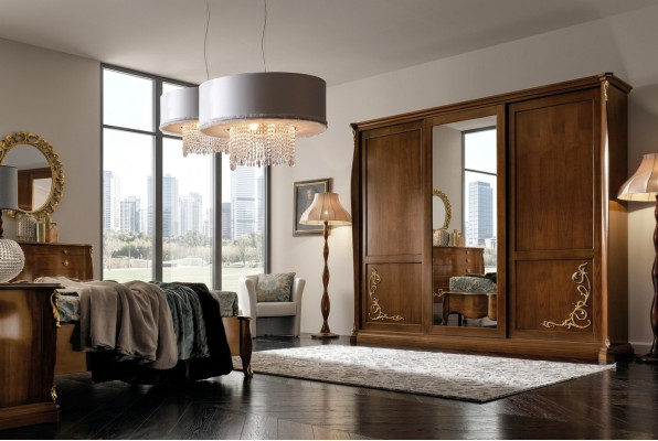 Conception de garde-robe Armoires à vêtements Miroir Mobilier Salon Vaccari cav giovanni