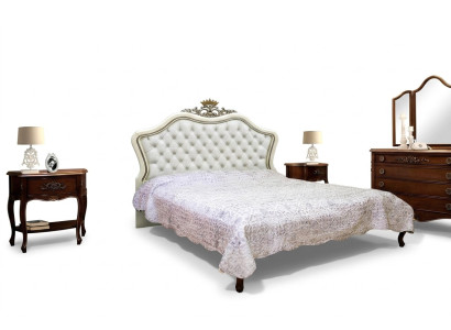 Lit double Lits Chambre Mobilier en bois massif Vaccari cav giovanni Lit neuf