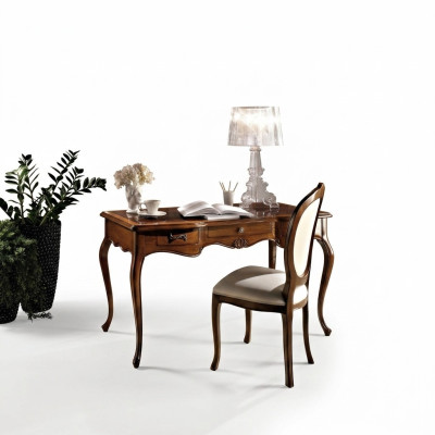 Table console Consoles Tables Mobilier Console en bois Téléphone Side italien