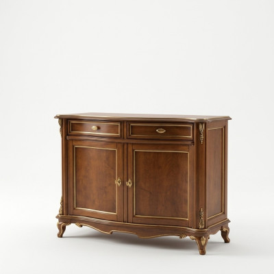 Buffets Armoire en bois Meubles Commodes Marron Commode Buffet Buffet Solide