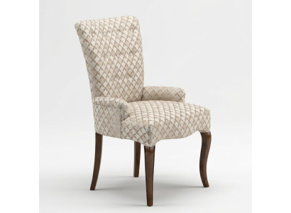Fauteuil Chaise rembourrée Accoudoir Fauteuil luxueux Chaise Chaises Salon Salle à manger