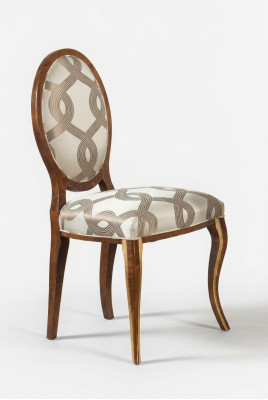 Salle à manger Mobilier en bois Chaises Design luxueux Chaise rembourrée Siège inclinable Mobilier de bureau neuf