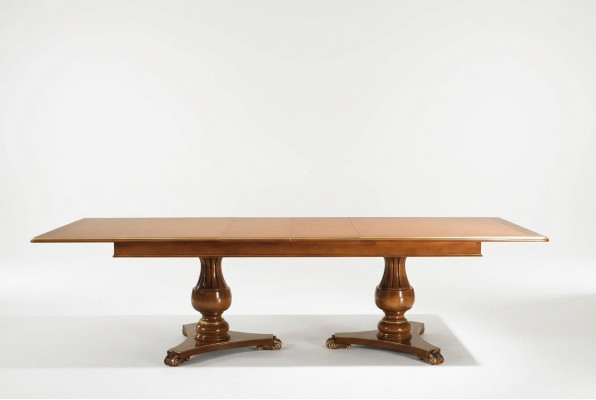 Table à manger extensible Classic r Design Table Mobilier italien en bois Tables à manger