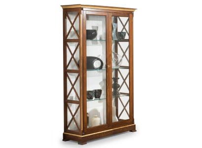 Vitrine en bois massif Armoire en verre Vitrine en bois massif Meuble de salon Buffet nouveau