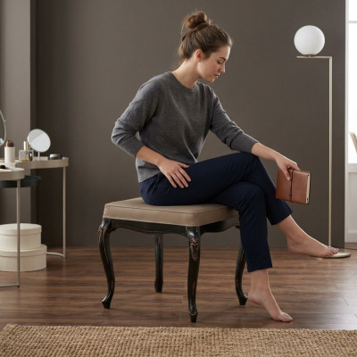 Tabouret Rembourrage Tabouret Repose-pieds Repose-pieds Ottomane Tabouret Pouf Salon Designer