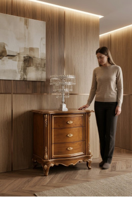 Table de chevet Design Table Meubles Tables de chevet Bois Chambre Table d'appoint nouveau