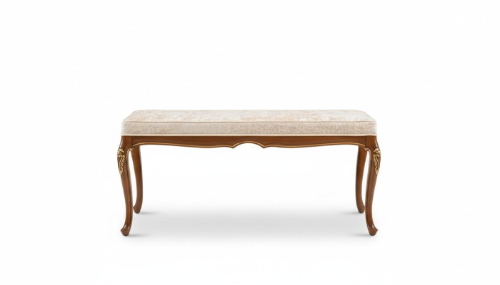Tabouret ottoman rembourré Tabouret Repose-pieds Tabouret de siège Design de salon neuf