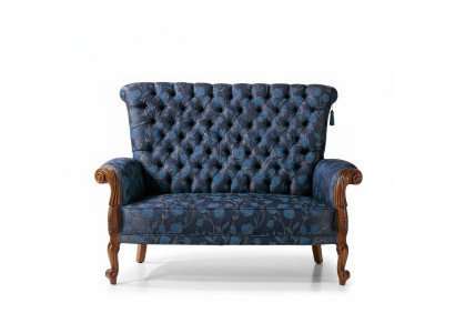 Fauteuil Italie Canapé Revêtement Textile Conception Rembourrage Siège Rembourré 1 Place Canapés 1 Série