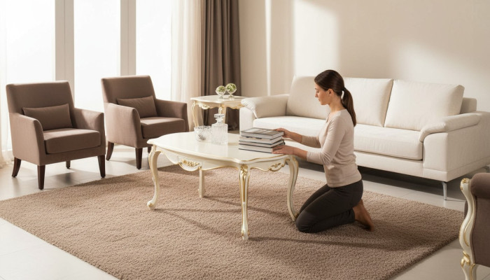 Table basse Tables basses Salon Massif Côté de luxe Table basse Design