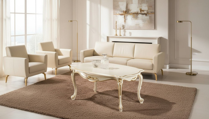 Table basse Tables basses Salon Massif Côté de luxe Table basse Design