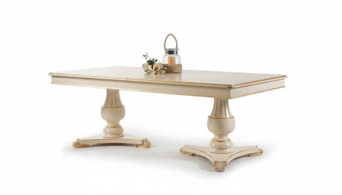 Table de salle à manger de luxe Table de salle à manger Tables en bois Styles Mobilier de salle à manger Elise
