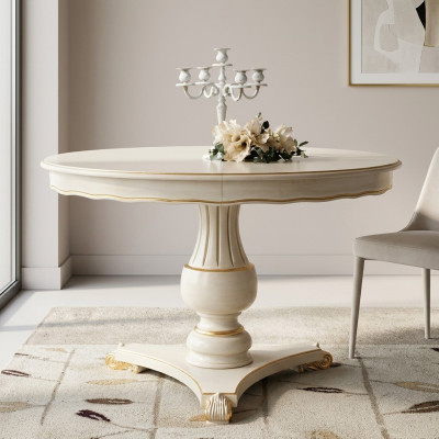 Table ronde tables à manger tables à manger styles de tables à manger Elisa tables à manger meubles de luxe en bois