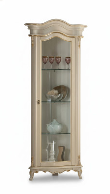 Vitrines en bois massif Armoire en verre Vitrine en vrai bois Meuble de salon Buffet