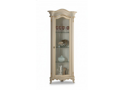 Vitrines en bois massif Armoire en verre Vitrine en vrai bois Meuble de salon Buffet
