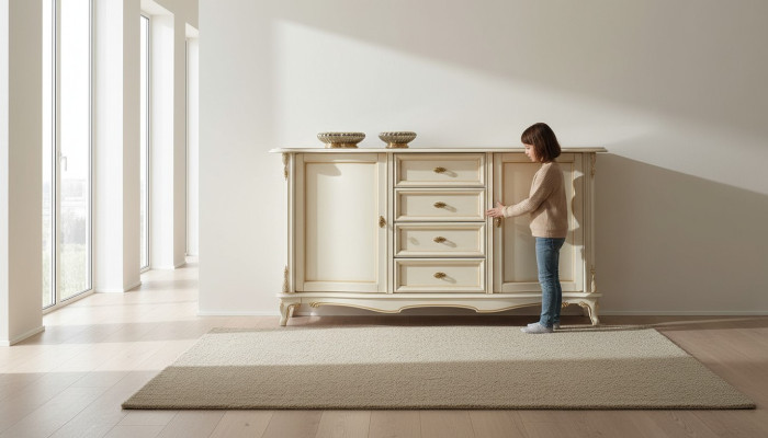 Armoires Mobilier de chambre en bois Commode Buffet Commodes Armoire Design