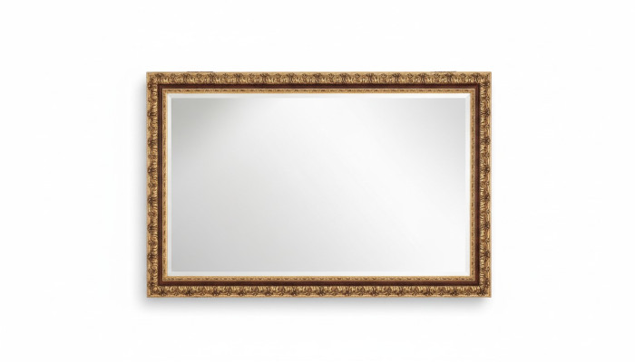 Mobilier de miroir italien classique et de designer Miroir mural en bois doré Meubles neufs