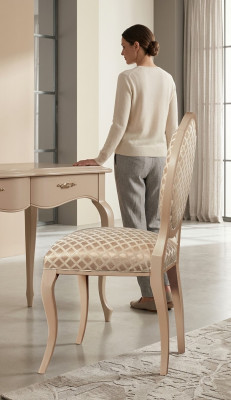 Chaises classiques Chaise Designer Chaise en bois Chaise de salle à manger Luxe Bois nouveau Meubles