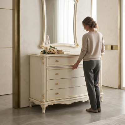 Commode Armoire Commode Armoires Bibliothèque Console Meubles Armoire en bois Italie neuf