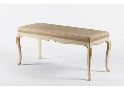 Chaise longue ottomane Banquette Tabouret de designer en textile Repose-pieds Tabouret d'appoint