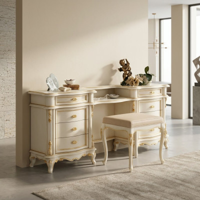 Coiffeuse Commode Table de maquillage Consoles Tables Coiffeuse Chambre nouvelle