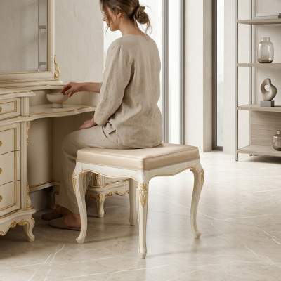 Tabouret Rembourrage Tabouret Repose-pieds Pouf Pouf Salon Designer