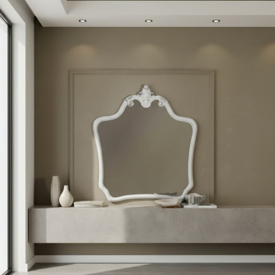 Miroir mural classique en italien design sur pied en bois Italie nouveau