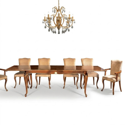 Table à manger Mobilier Design Aménagement Tables Bois Table de salle à manger Tables de luxe Italiennes