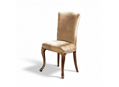 Chaise Bois Italien Mobilier Salle à manger Chaises Design de Luxe Fauteuil Bois Massif