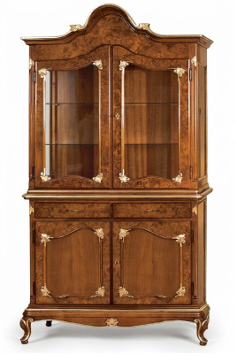 Vitrines Armoire en verre Armoires Étagère Bois Vitrine Design Moderne Salon Nouveau