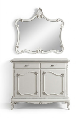 Commode Meuble italien Buffet Miroir Commode Buffet Armoire Bois neuf