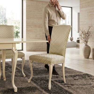 Chaises classiques Chaise Designer Chaise en bois Chaise de salle à manger Fauteuil de luxe Mobilier