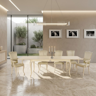 Table de salle à manger Table Bois xxl Mobilier Italien Tables de salle à manger Tables de salle à manger 280cm grande