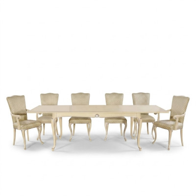 Table de salle à manger Table Bois xxl Mobilier Italien Tables de salle à manger Tables de salle à manger 280cm grande