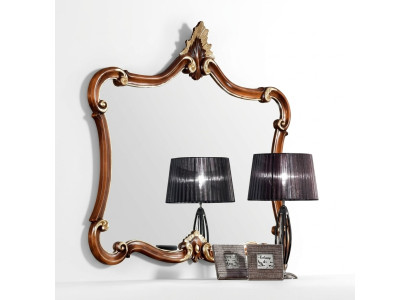 Miroir mural italien classique en bois de meubles de miroir de r luxe Ameublement de luxe nouveau