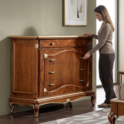 Conception Commode Mobilier Buffet Meubles Classiques Chambre Armoire Nouvelle