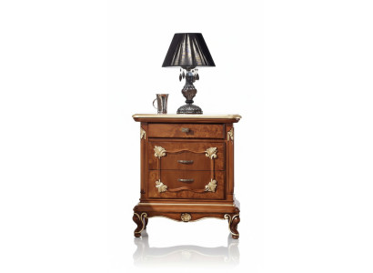 Table de chevet Design Console Tables d'appoint Chambre à coucher Bois Luxe Consoles nouveau